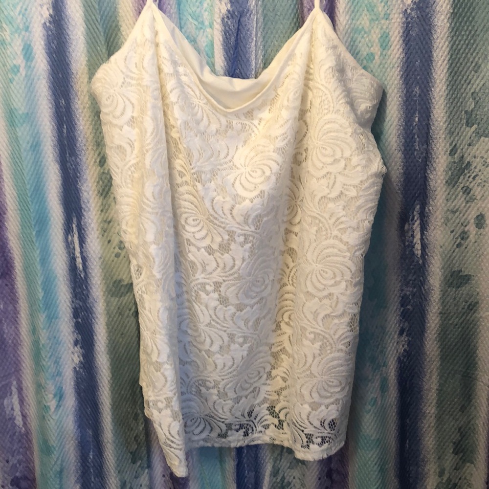 Cream colored camisole